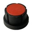Black knob Red Top 25X15mm 