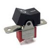 Mini Rocker Switch ON-ON SPDT Black Actuator with Marking