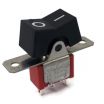 Mini Rocker Switch ON-OFF-ON SPDT Black Actuator with Marking