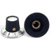 Aluminum Knob 29mm Diameter with scale Number 0 to 9