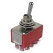 Mini Toggle Switch 1M Series 4PDT On-On
