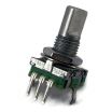 ROTARY ENCODER 11mm 20 Detents D shaft Without Switch Vertical