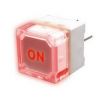 illuminated Tact Switch LED Red and Green Color With ON-OFF Text