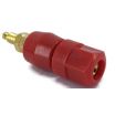 Red Speaker Binding Post 4mm Connector Gold Plated