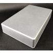 1590DD Style Aluminum Diecast Enclosure WINKED SILVER