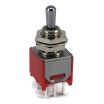Sub Mini Toggle Switch 2M Series DPDT On-On-On Short Lever PCB Pins