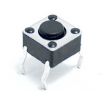 Tact Switch 6x6mm 4.3mm Through Hole SPST-NO