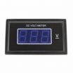 Digital DC Voltmeter 50 VDC Blue
