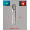 Bi-color LED Red/Green 5mm Common Cathode 