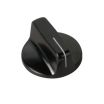 Daka-Ware Pointer Control Knob 1500 Black Shaft 6.4mm