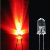 LED 3mm Red Water Clear Ultra Bright
