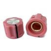 KN1360 ABS Fluted Pink Knob 16x12mm