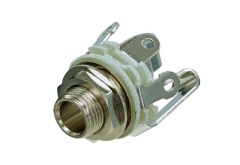 REAN Neutrik NYS230 6.35mm 1/4" Stereo Chassis Socket / Jack 3 Terminals