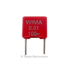 10nF 0.01uF 100V 5% Polyester Film Box Type Capacitor WIMA MKS2