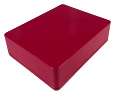 1590BB2 Style Aluminum Diecast Enclosure VIVA MAGENTA