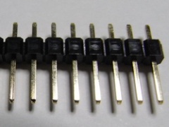 40 Pin 2.54mm Single Row Pin Header Strip