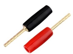2mm Black Tip Banana Pin Plug Connector