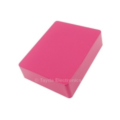 1590BB Style Aluminum Diecast Enclosure Viola Pink