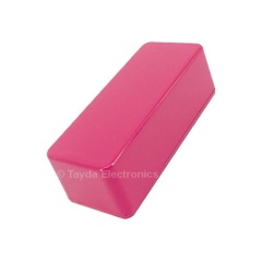 1590A Style Aluminum Diecast Enclosure Viola Pink