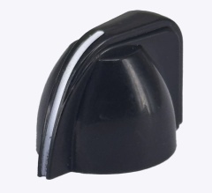 Chicken Head Black Knob 23x14mm Shaft 6x18T