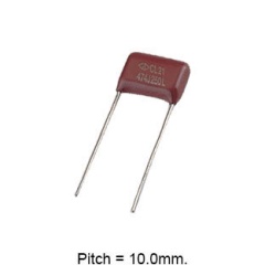 1uF 1000nF 400V 10% Polyester Film Box Type Capacitor