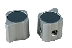 API Equalizers Silver body Black Top 11x9.5 Shaft 6.4mm