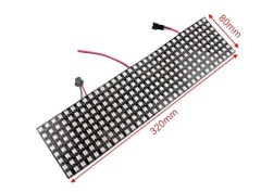 WS2812 WS2812B-256 LED 5050 RGB 8X32 LED Matrix Module with Wire