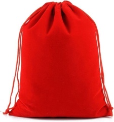 Red Velvet Bag 13cmx18cm