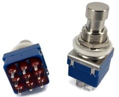 3PDT Stomp Foot / Pedal Switch PCB