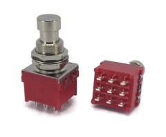 3PDT Stomp Foot / Pedal Switch FK Series On-On Latching