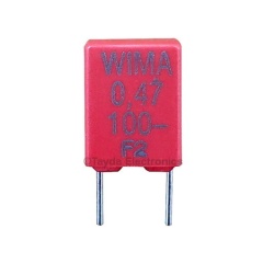 470nF 0.47uF 100V 5% Polyester Film Box Type Capacitor WIMA MKS2