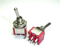 Mini Toggle Switch DPDT On-On