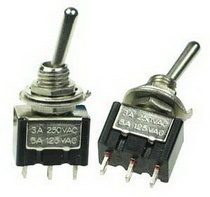 Mini Toggle Switch SPDT On-Off-On