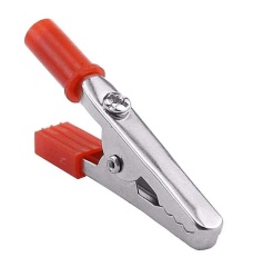 Insulated Crocodile Clip Red Color 50mm 10A 