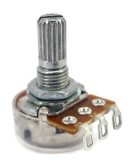TAYDA 1M OHM Logarithmic Taper Potentiometer with Solder Lugs