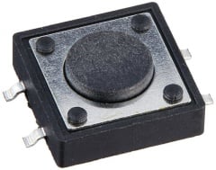 Tact Switch 12*12mm 4.3mm SMD SPST-NO