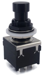 3PDT Stomp Foot / Pedal Switch Black Color