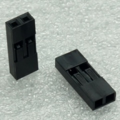 Crimp Connector Housing 2.54MM 2 Pins
