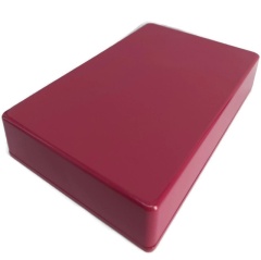 1590DD Style Aluminum Diecast Enclosure VIOLA PINK