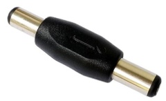 DC Power Male to Male connector 5.5x2.1mm