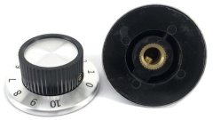 Aluminum Knob 37mm Diameter with Number 0 to 10