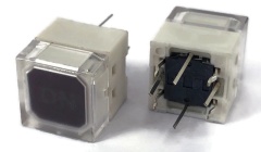 illuminated Tact Switch LED Red and Green Color With ON-OFF Text