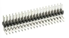 2x20 Pin 2.00mm Right Angle Double Row Pin Header