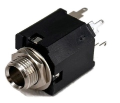 6.35mm 1/4" Stereo Phone Jack 3 Pins CK635178