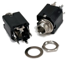 6.35mm 1/4" Stereo Phone Jack