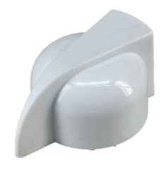 White Zonker Chicken head knob Shaft 6.4mm