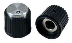knob 19x19mm Shaft 6.4mm with Circle Mark