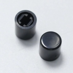 Push Switch Round Caps Black Color KM3.3x3.3-2