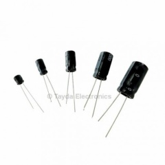 0.33uF 50V 85C Radial Electrolytic Capacitor 5x11mm