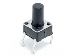 Tact Switch 6x6mm 9.5mm Through Hole SPST-NO